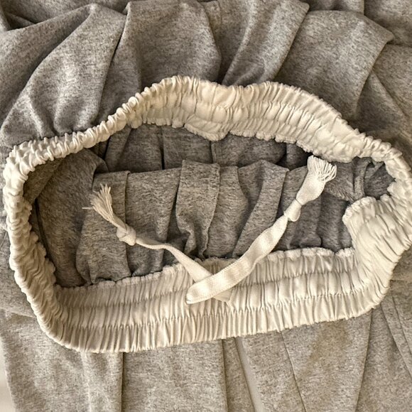 Super Soft Comfy Uber Baggy Stretchy Jesey Knit Bouncy Flare Wide Leg Pants - Picture 4 of 7